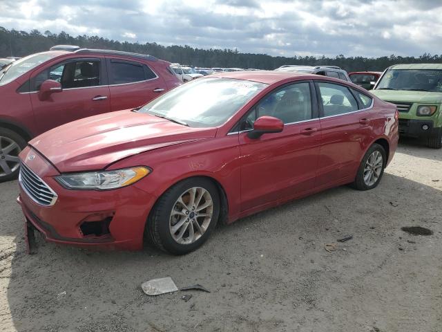 FORD FUSION SE 2020 with VIN 3FA6P0HD2LR122141 - Photo from auction