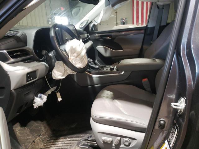 Photo 7 from auction – 2020 TOYOTA HIGHLANDER with VIN 5TDDZRBH5LS015397