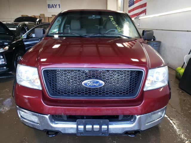 Photo 5 from auction – 2005 FORD F150 with VIN 1FTPX14555FA97206
