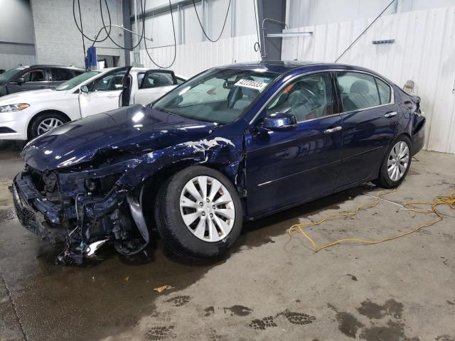 HONDA ACCORD EXL 2013 with VIN 1HGCR3F85DA008372 - Photo from auction