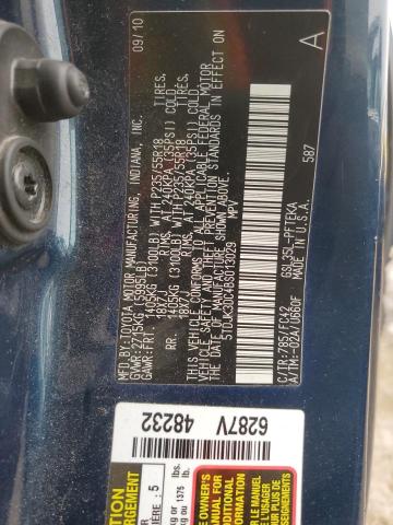 Photo 14 from auction – 2011 TOYOTA SIENNA LE with VIN 5TDJK3DC4BS013029