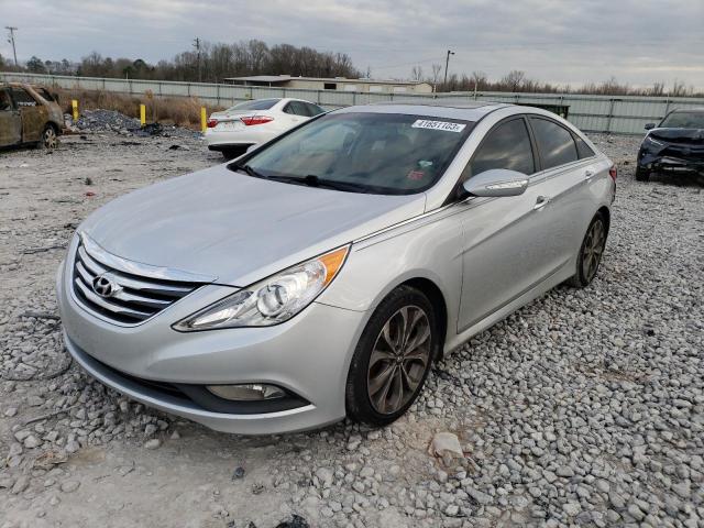 HYUNDAI SONATA SE 2014 with VIN 5NPEC4AB8EH828263 - Photo from auction