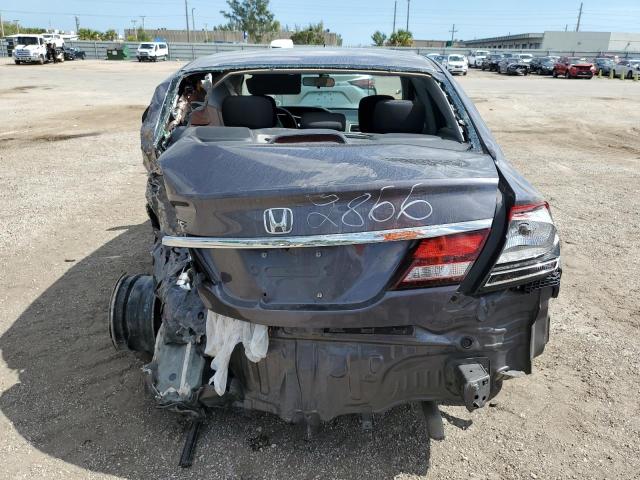 Photo 6 from auction – 2015 HONDA CIVIC LX with VIN 19XFB2F57FE102866