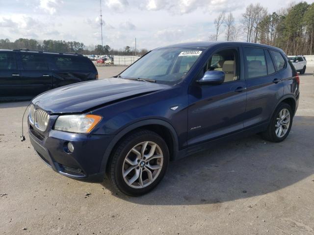 BMW X3 XDRIVE2 2013 with VIN 5UXWX9C51D0A31945 - Photo from auction