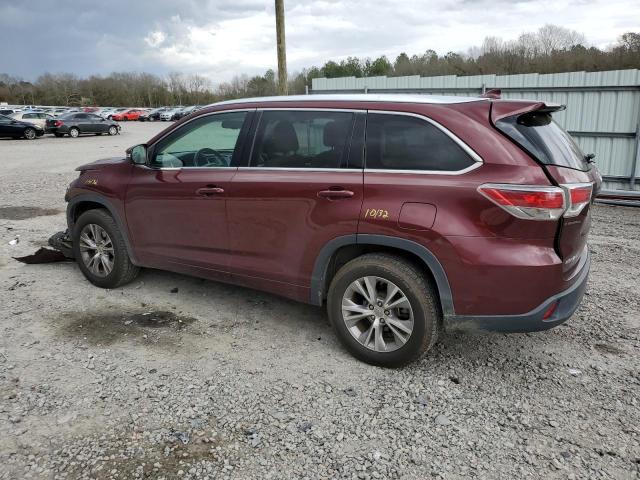 Photo 2 from auction – 2015 TOYOTA HIGHLANDER with VIN 5TDKKRFH9FS040667