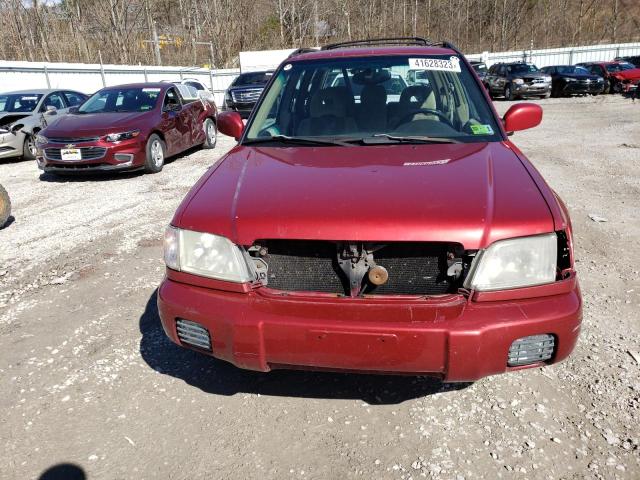 Photo 5 from auction – 2002 SUBARU FORESTER S with VIN JF1SF65662H734076