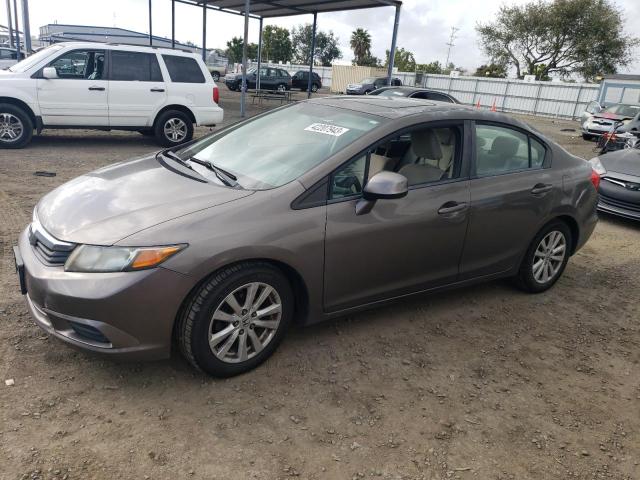HONDA CIVIC EX 2012 с VIN 2HGFB2F81CH507066 - Фото с аукциона