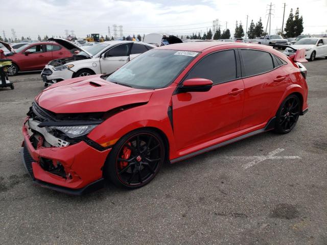 HONDA CIVIC TYPE 2020 with VIN SHHFK8G73LU201322 - Photo from auction