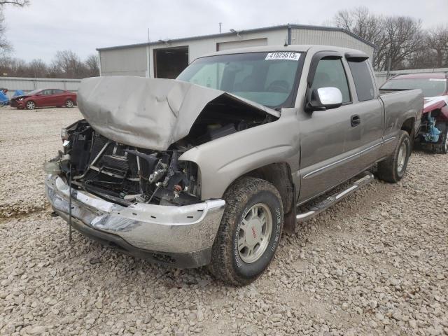GMC NEW SIERRA 2001 with VIN 1GTEK19T61E141825 - Photo from auction