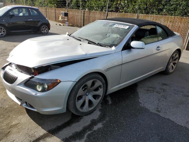 BMW 645 CI AUT 2005 with VIN WBAEK73485B326287 - Photo from auction