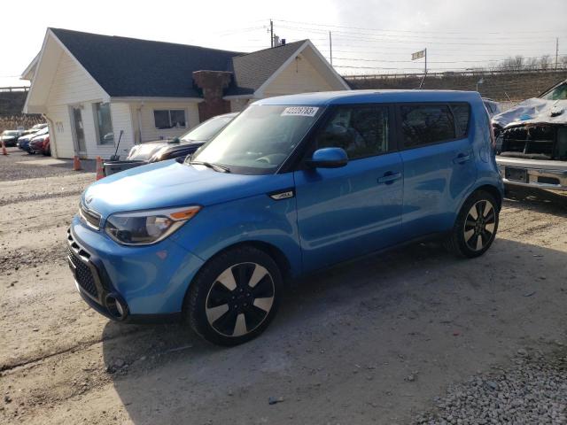 KIA SOUL + 2016 with VIN KNDJP3A55G7300694 - Photo from auction