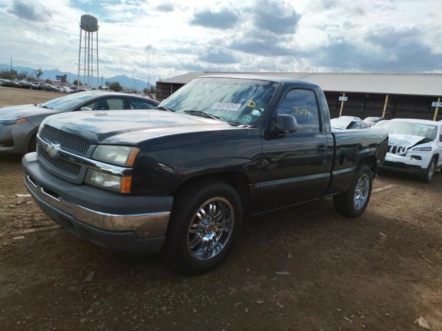 CHEVROLET SILVERADO 2005 with VIN 1GCEC14X45Z100776 - Photo from auction