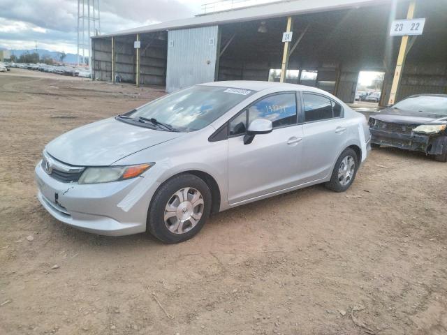 HONDA CIVIC LX 2012 with VIN 2HGFB2F58CH588797 - Photo from auction