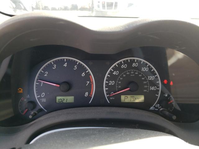 Photo 9 from auction – 2009 TOYOTA COROLLA BA with VIN 1NXBU40EX9Z018460