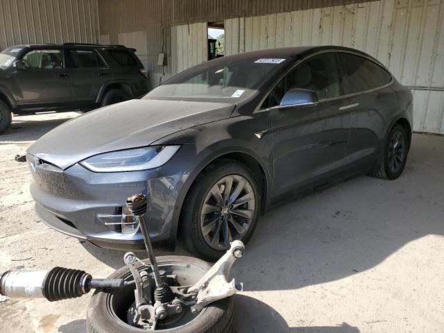 TESLA MODEL X 2017 with VIN 5YJXCDE24HF065373 - Photo from auction