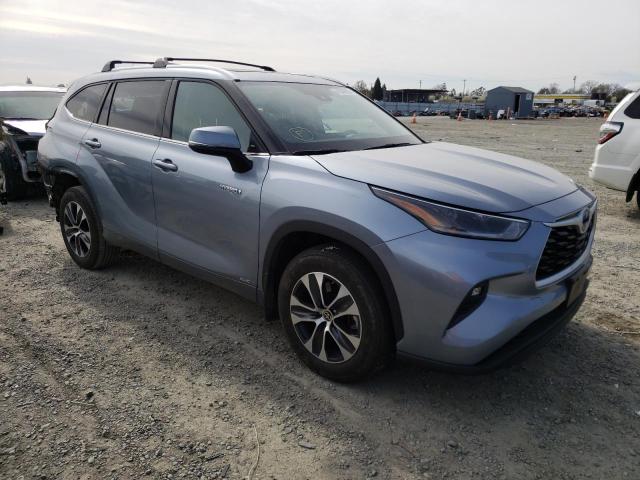 Photo 4 from auction – 2021 TOYOTA HIGHLANDER with VIN 5TDHBRCH9MS051163