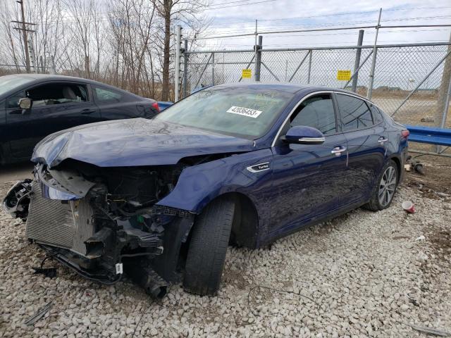 KIA OPTIMA SX 2016 with VIN 5XXGW4L26GG095657 - Photo from auction