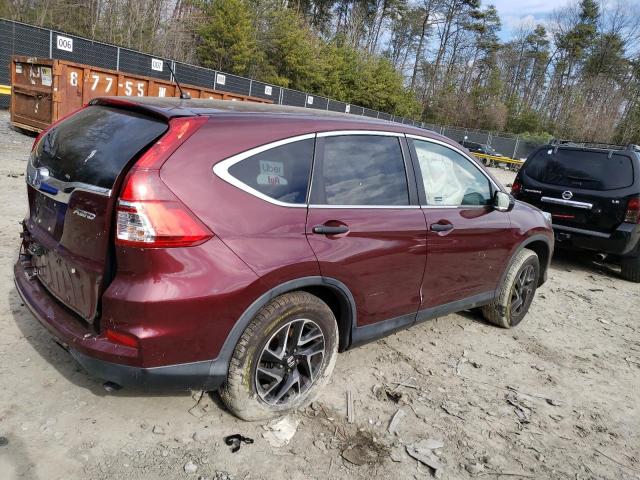 Photo 3 from auction – 2016 HONDA CR-V SE with VIN 2HKRM4H45GH715704