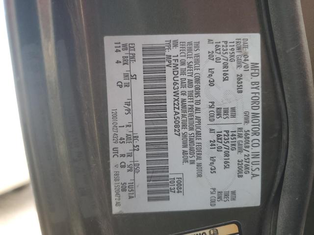Photo 14 from auction – 2002 FORD EXPLORER X with VIN 1FMDU63WX2ZA50827