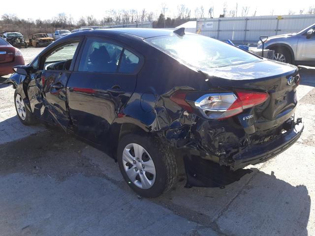 Photo 2 from auction – 2017 KIA FORTE LX with VIN 3KPFK4A73HE106971