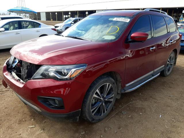 NISSAN PATHFINDER 2020 with VIN 5N1DR2DM3LC634465 - Photo from auction
