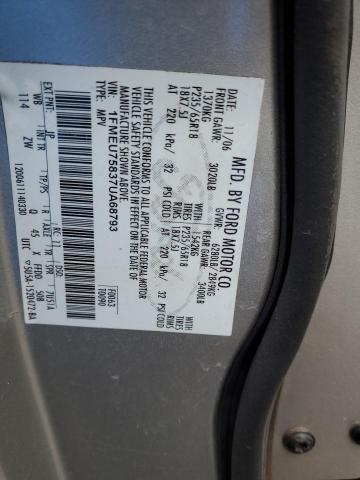 Photo 14 from auction – 2007 FORD EXPLORER L with VIN 1FMEU75837UA68793