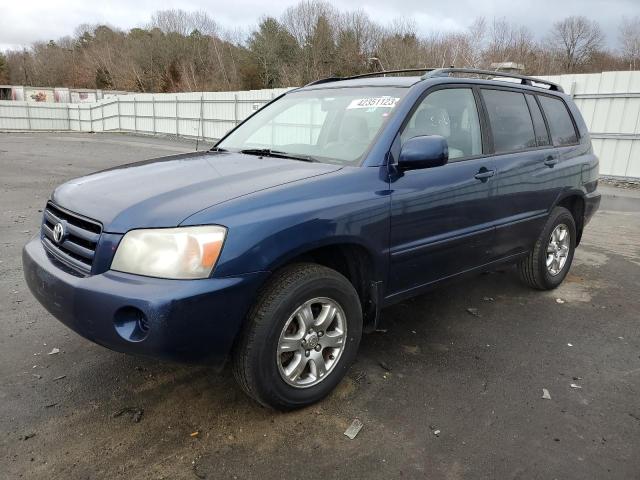 TOYOTA HIGHLANDER 2007 with VIN JTEEP21A170229099 - Photo from auction