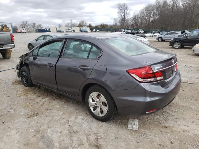 Photo 2 from auction – 2014 HONDA CIVIC LX with VIN 19XFB2F51EE025412