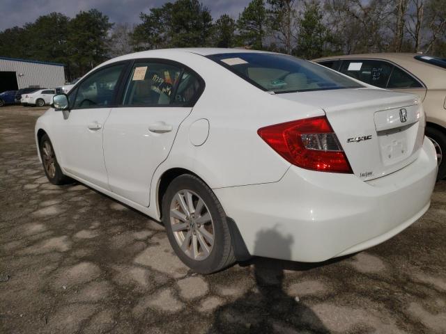 Photo 2 from auction – 2012 HONDA CIVIC EXL with VIN 19XFB2F98CE023821