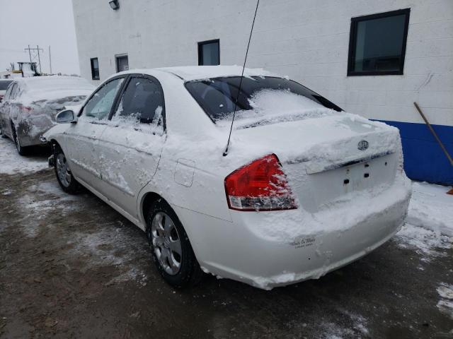 Photo 2 from auction – 2009 KIA SPECTRA EX with VIN KNAFE222895615091