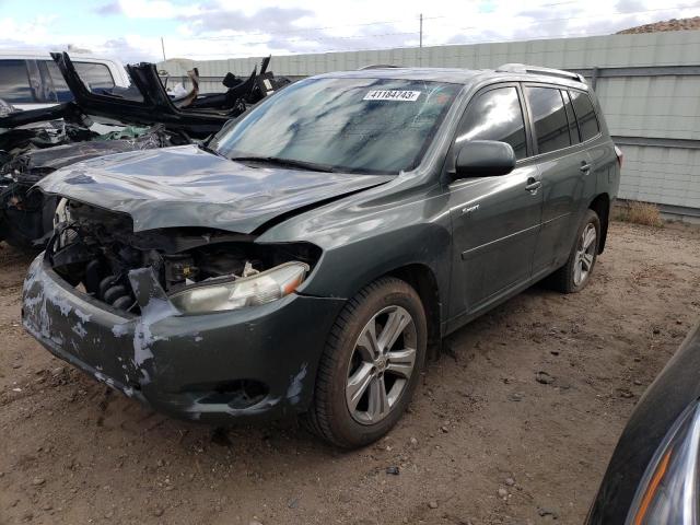TOYOTA HIGHLANDER 2008 with VIN JTEES43A182020779 - Photo from auction