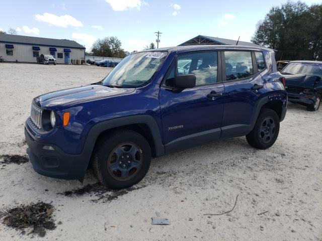 JEEP RENEGADE S 2018 with VIN ZACCJBAB2JPH95070 - Photo from auction