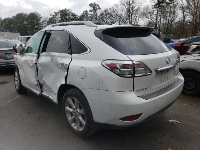 Photo 2 from auction – 2010 LEXUS RX 350 with VIN 2T2ZK1BA1AC012397