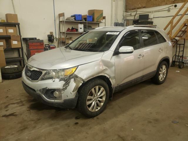 KIA SORENTO EX 2011 with VIN 5XYKUDA24BG059893 - Photo from auction