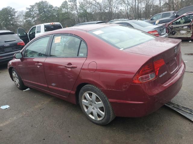 Photo 2 from auction – 2008 HONDA CIVIC LX with VIN 2HGFA16518H535279