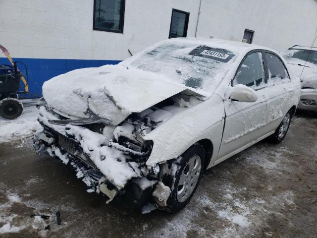 KIA SPECTRA EX 2009 with VIN KNAFE222895615091 - Photo from auction