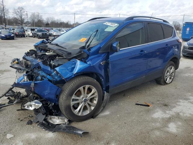 FORD ESCAPE SE 2018 with VIN 1FMCU0GD1JUD35557 - Photo from auction