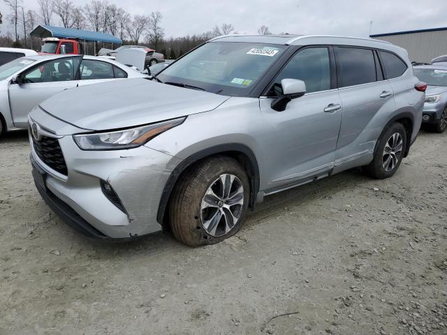 TOYOTA HIGHLANDER 2020 with VIN 5TDHZRBH2LS501294 - Photo from auction