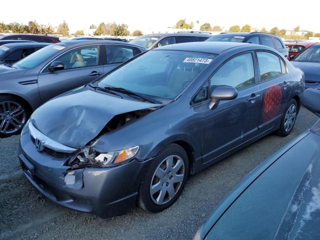 HONDA CIVIC LX 2010 with VIN 19XFA1F52AE082368 - Photo from auction