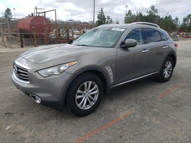INFINITI QX70 2014 with VIN JN8CS1MU3EM451745 - Photo from auction