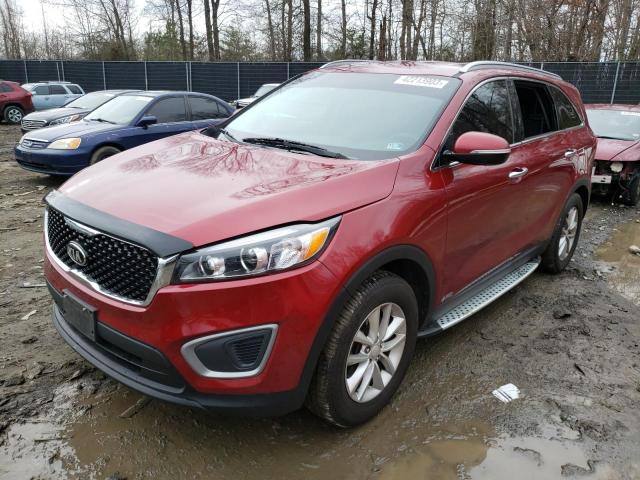KIA SORENTO LX 2016 with VIN 5XYPGDA35GG071788 - Photo from auction