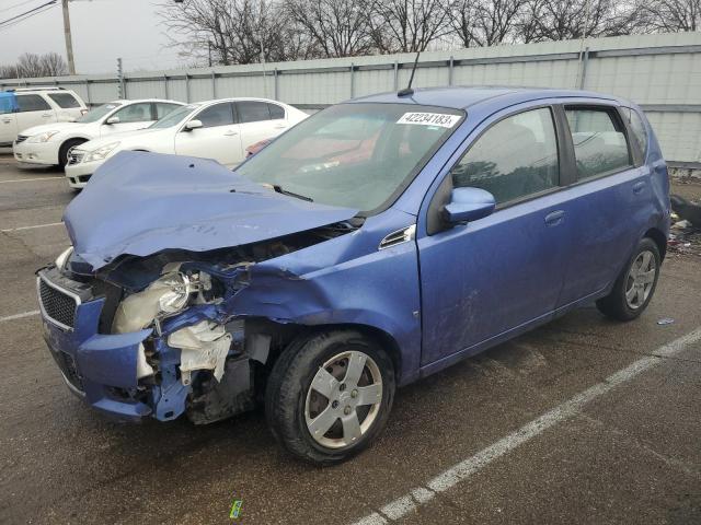 CHEVROLET AVEO LS 2009 with VIN KL1TD66E89B317489 - Photo from auction