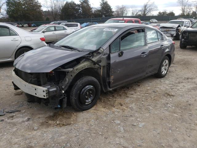Photo 1 from auction – 2014 HONDA CIVIC LX with VIN 19XFB2F51EE025412