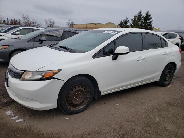 HONDA CIVIC LX 2012 with VIN 2HGFB2F49CH042761 - Photo from auction