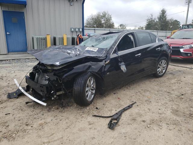 INFINITI Q50 BASE 2014 with VIN JN1BV7AP7EM682215 - Photo from auction