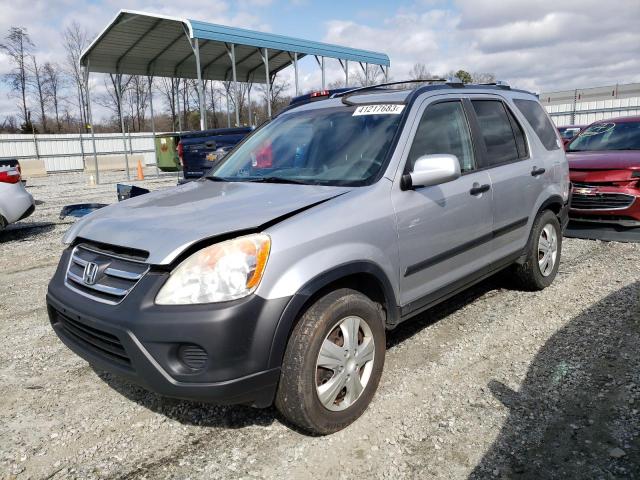HONDA CR-V EX 2005 with VIN JHLRD78875C011763 - Photo from auction