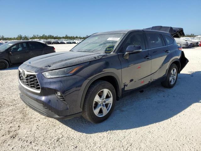 TOYOTA HIGHLANDER 2021 с VIN 5TDZZRAH3MS531332 - Фото с аукциона