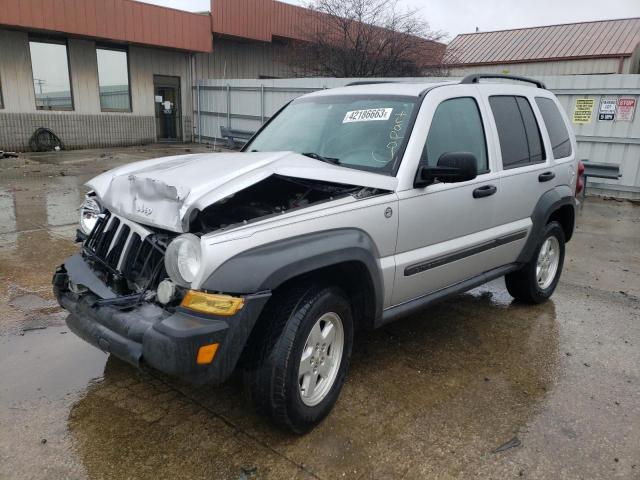 Photo 1 from auction – 2006 JEEP LIBERTY SP with VIN 1J4GL48K46W286809
