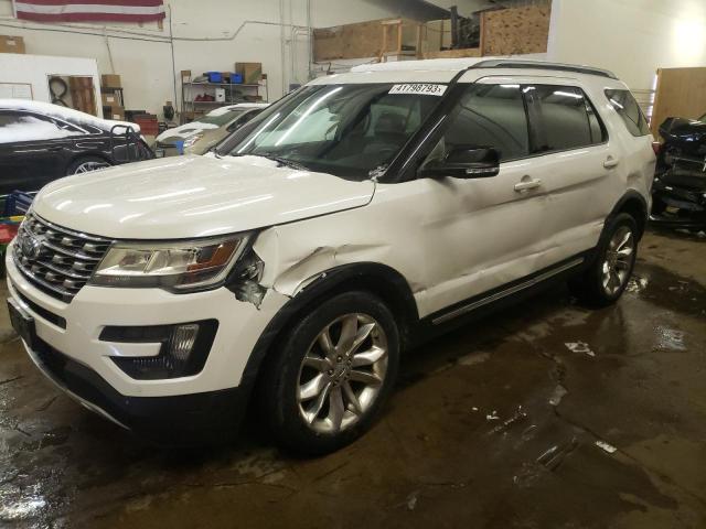 FORD EXPLORER X 2016 with VIN 1FM5K8D81GGB52588 - Photo from auction