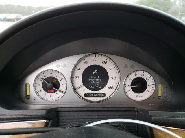 Photo 9 from auction – 2008 MERCEDES-BENZ E 350 with VIN WDBUF56X88B325348